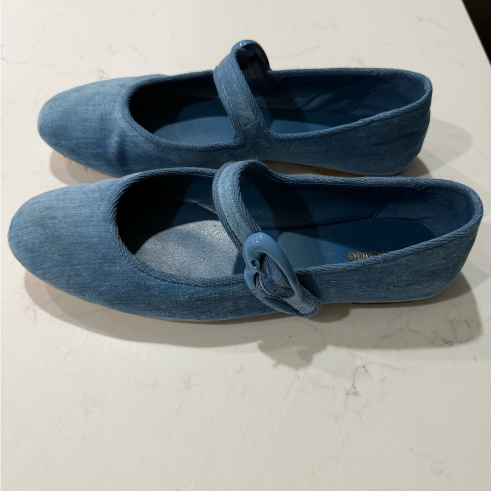 Larroude ballerina flats